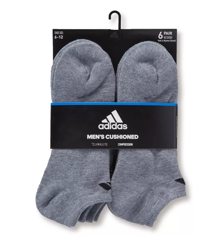 ADIDAS Athletic No Show Socks - 6 Pack - Image 2