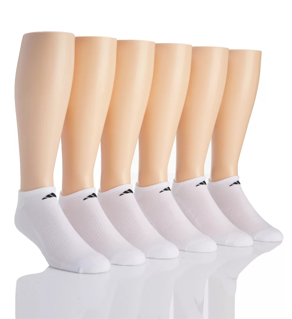 ADIDAS Athletic No Show Socks - 6 Pack