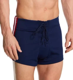 BIKE Lace-up Fly Football Cut-Off Short