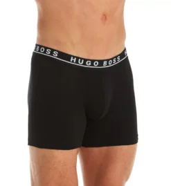 Big And Tall Cotton Stretch Boxer Briefs - 3 Pack