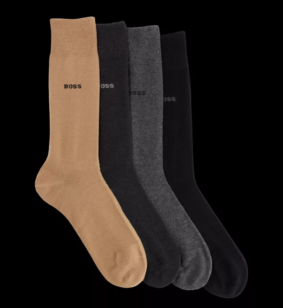Cotton Blend Crew Sock - 4 Pack - Image 4