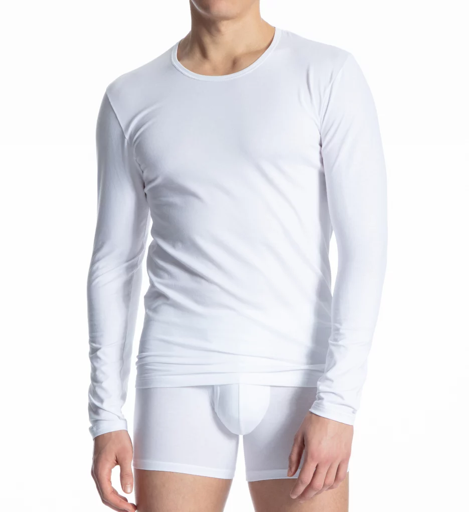 Calida Cotton Code Long Sleeve Shirt - Image 4