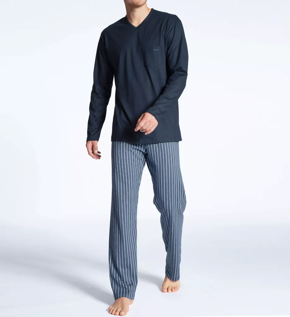 Calida Relax Imprint Cotton Pajama Pant Set