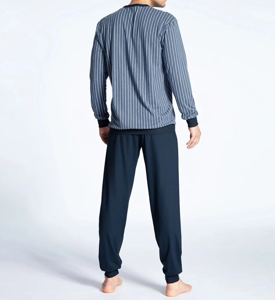 Calida Relax Imprint Cotton Jogger Set - Image 3