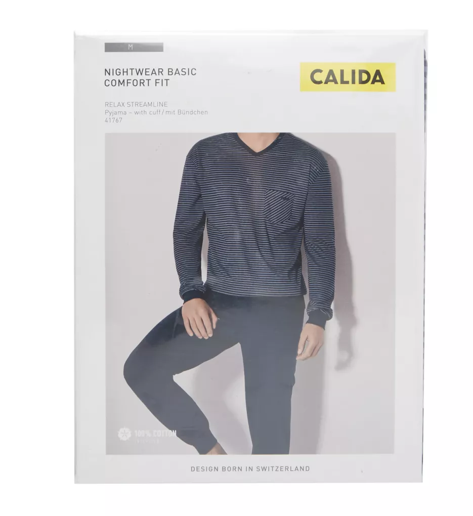Calida Relax Streamline Pajama Jogger Set - Image 4