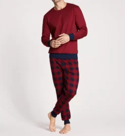 Calida 100% Cotton Jogger Pajama Set