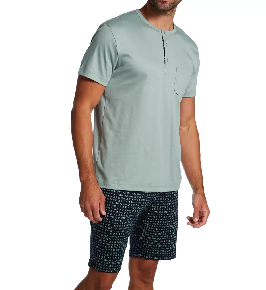 Calida Relax Selected 2 Pajama Short Set - Image 2