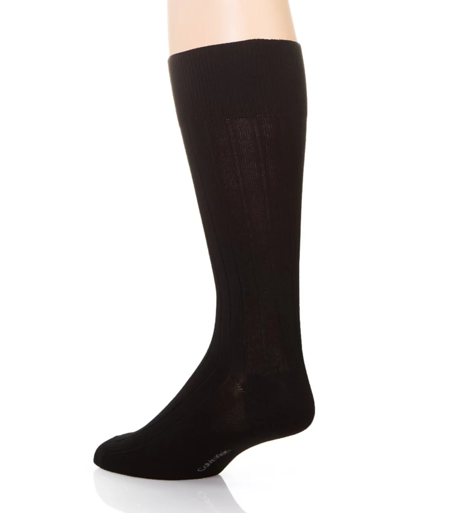 Calvin Klein Soft Touch Rib Dress Crew Sock - 3 Pack - Image 3