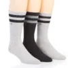 Calvin Klein Stripe Casual Crew Socks - 3 Pack