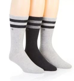 Calvin Klein Stripe Casual Crew Socks - 3 Pack