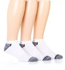 Calvin Klein Microfiber Performance No Show Sock - 3 Pack
