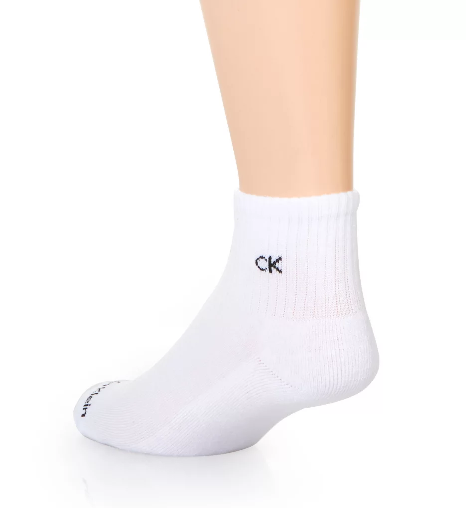 Calvin Klein Basic Cushion Quarter Sock - 6 Pack - Image 3