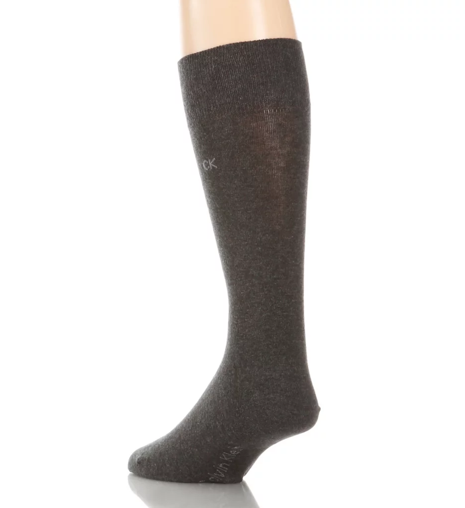 Calvin Klein Flat Knit Crew Length Sock - 3 Pack - Image 3