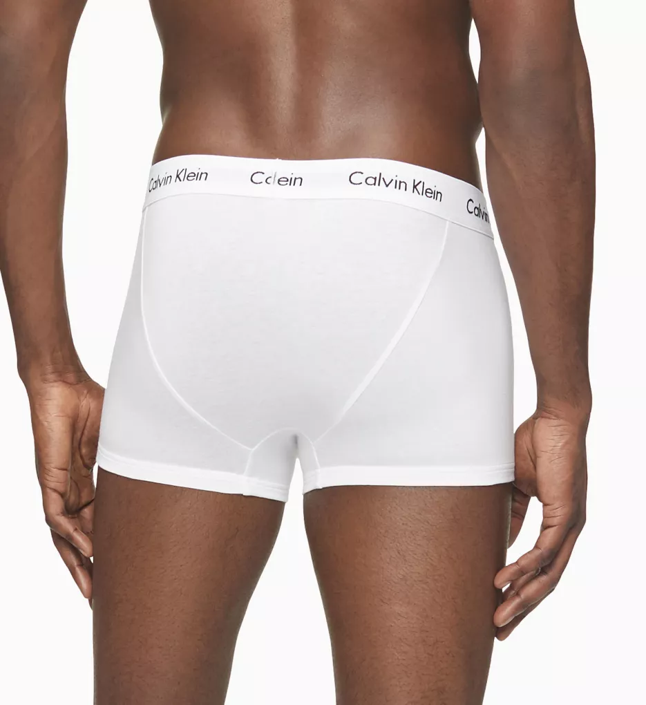 Calvin Klein Cotton Stretch Low Rise Trunk - 3 Pack - Image 3
