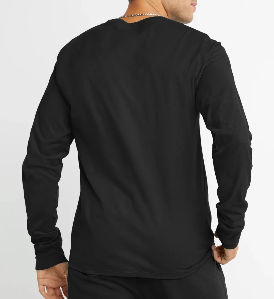 Champion Classic Athletic Fit Jersey Long Sleeve Tee - Image 3