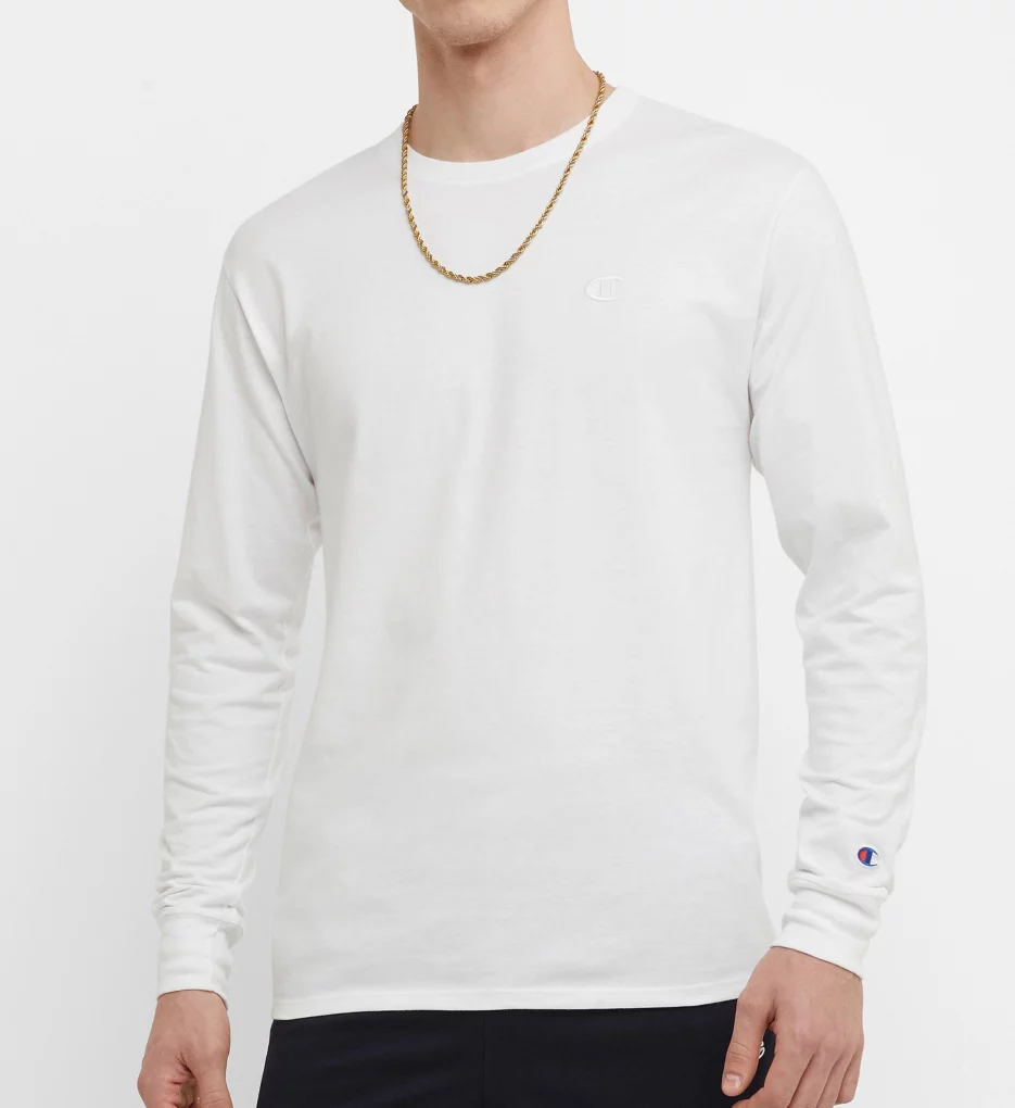 Champion Classic Athletic Fit Jersey Long Sleeve Tee - Image 2