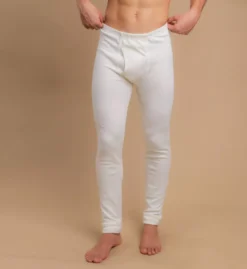 Latex Free Cotton Thermal Long Johns W/ Fly