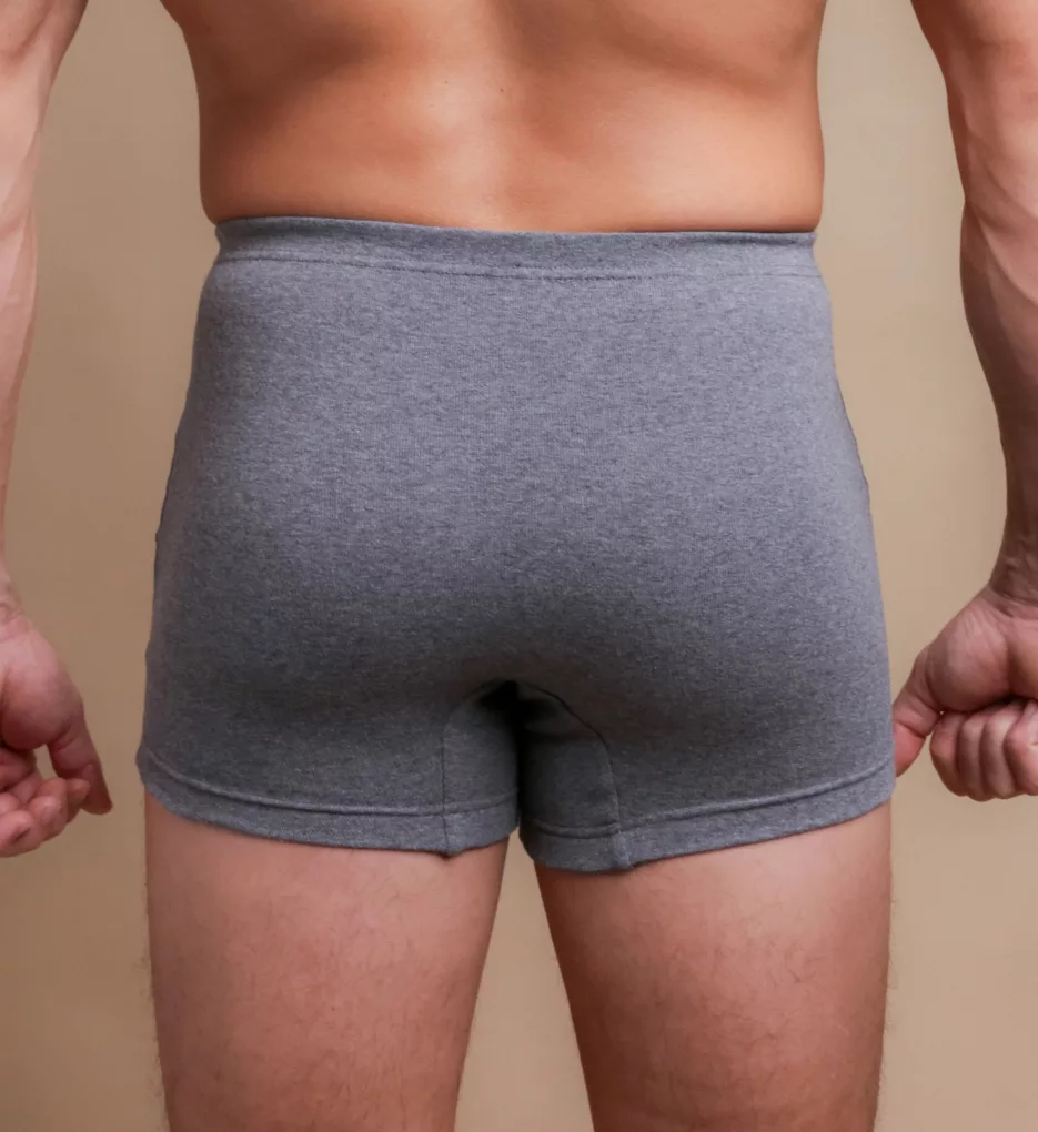 Latex Free Cotton Ribbed Elasticized Boxer Brief - Image 3