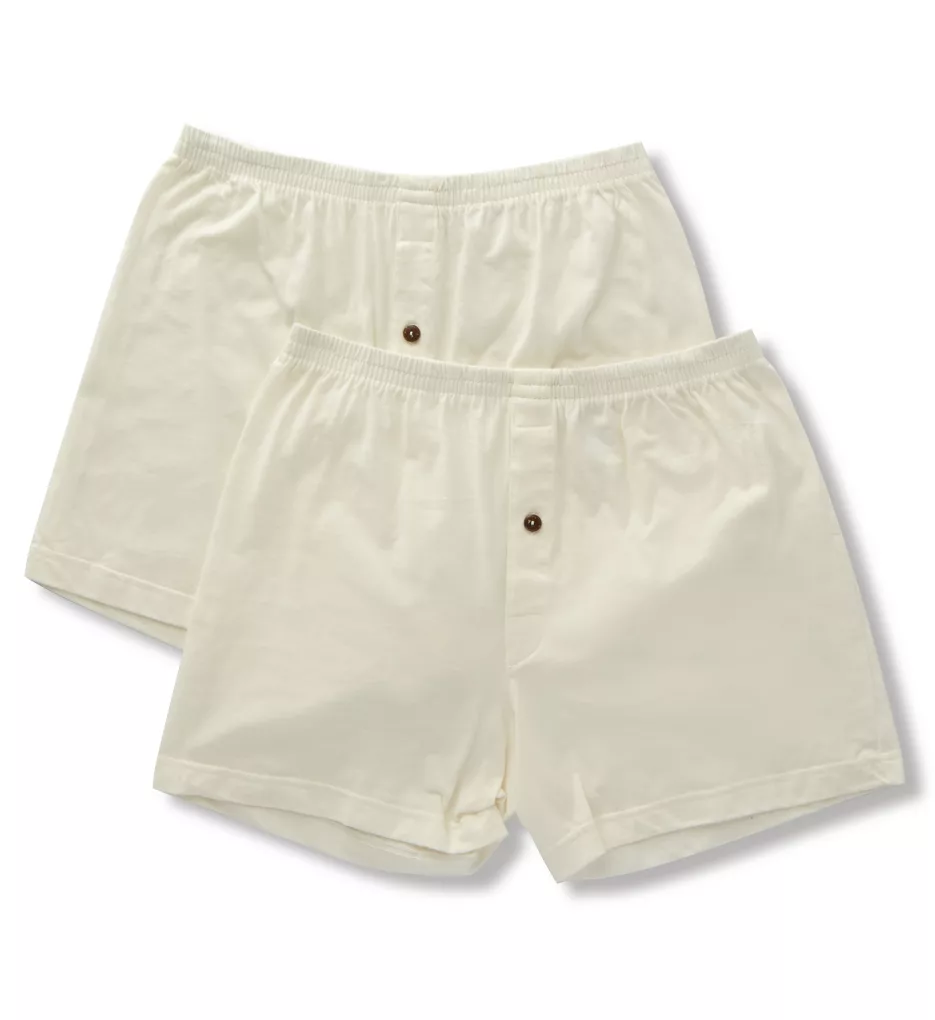 Latex Free Organic Cotton Boxers - 2 Pack - Image 5