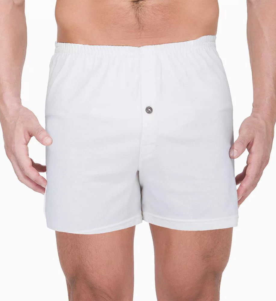 Latex Free Organic Cotton Boxers - 2 Pack - Image 2
