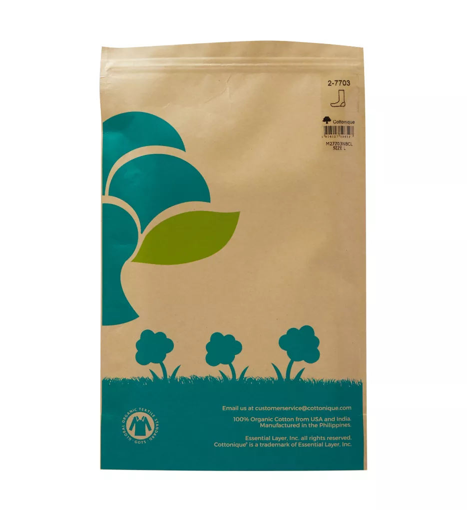 Elite Elastic-Free Organic Cotton Socks - 2 Pack - Image 2