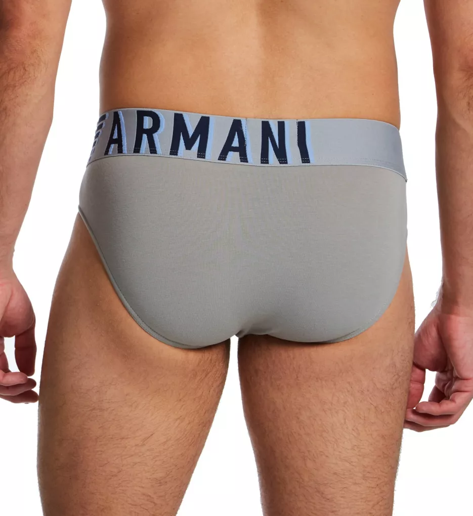 Emporio Armani Megalogo Cotton Stretch Brief - Image 3
