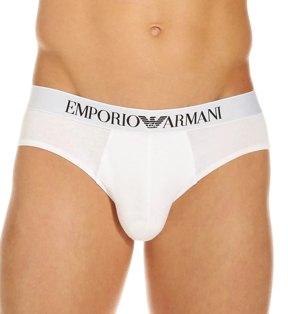 Emporio Armani Essentials Stretch Cotton Brief - Image 2