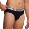 Emporio Armani Core Logoband Cotton Stretch Brief - 3 Pack