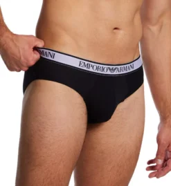 Emporio Armani Core Logoband Cotton Stretch Brief - 3 Pack