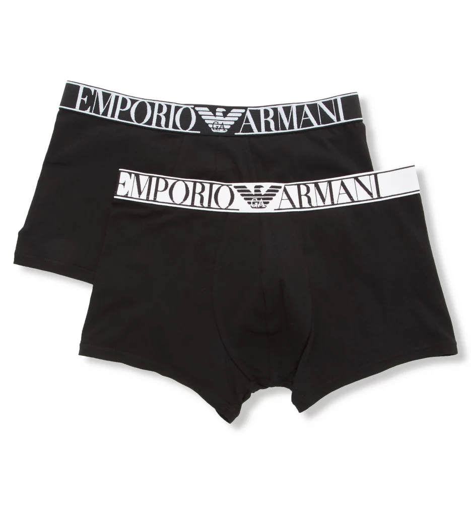 Emporio Armani Endurance Cotton Stretch Trunk - 2 Pack - Image 4