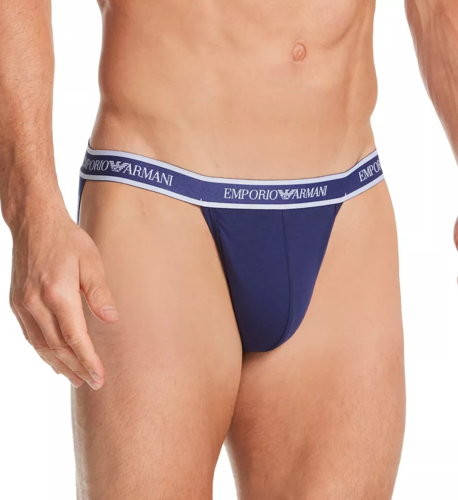 Emporio Armani Core Logoband Jockstrap - 2 Pack