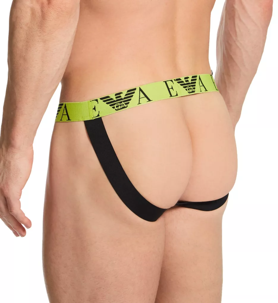 Emporio Armani Bold Monogram Jockstrap - 2 Pack - Image 3