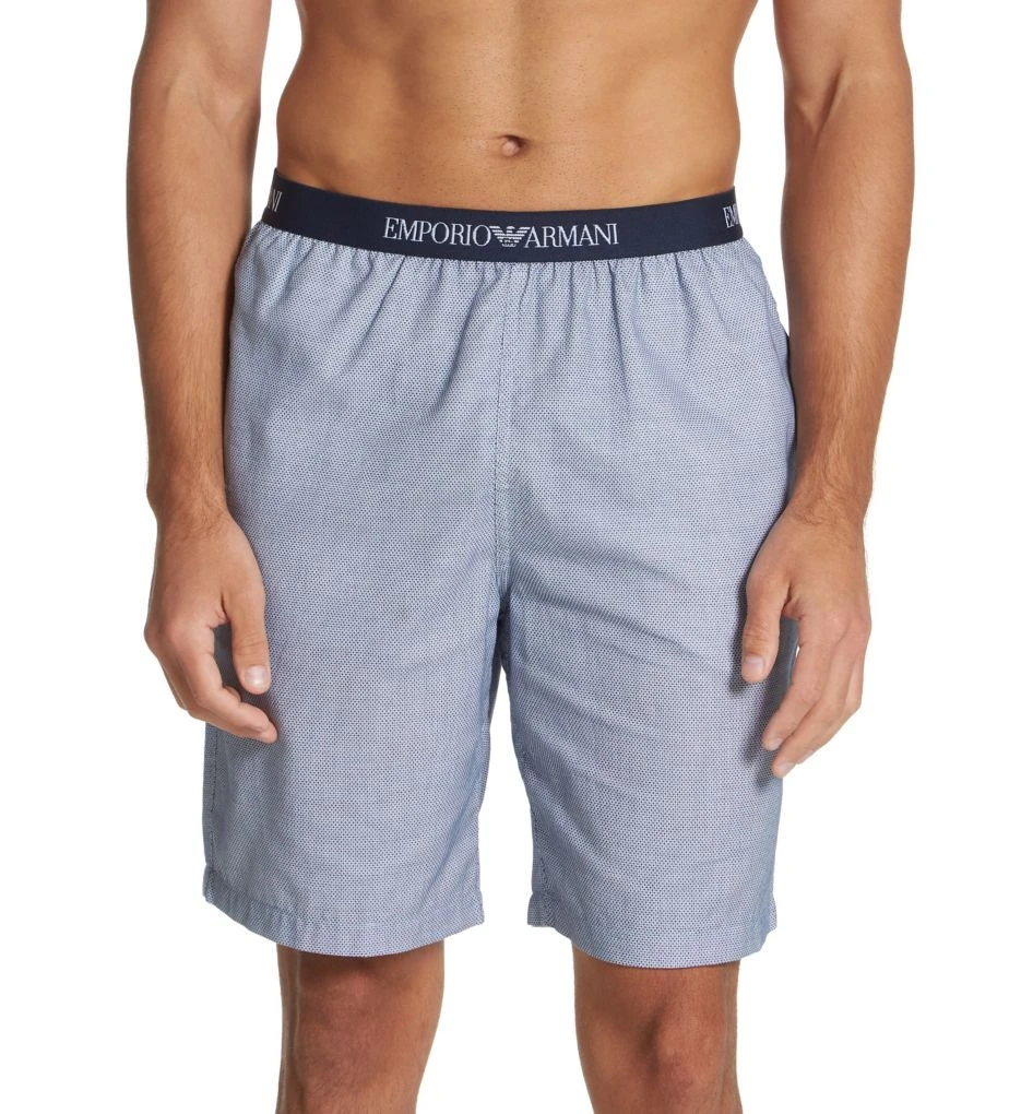 Emporio Armani Woven Pajama Lounge Short - Image 2
