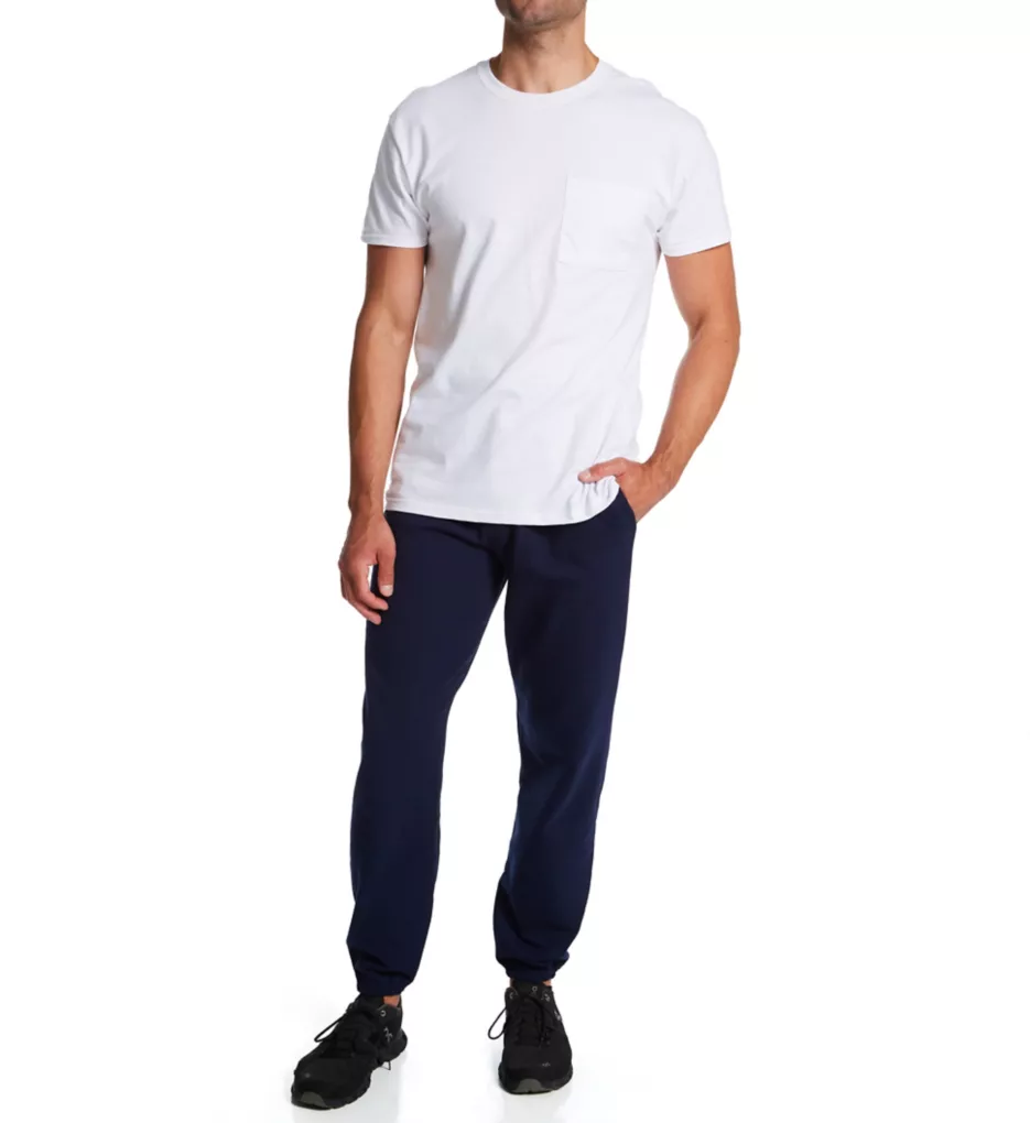 FRUIT OF THE LOOM Eversoft Short Sleeve Pocket T-Shirt - 2 Pack - Image 5