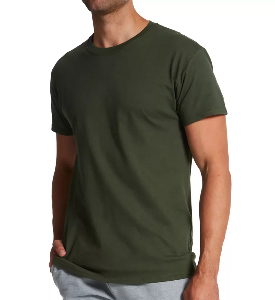 FRUIT OF THE LOOM Big Man Eversoft Cotton Crew Neck T-Shirt - 2 Pack