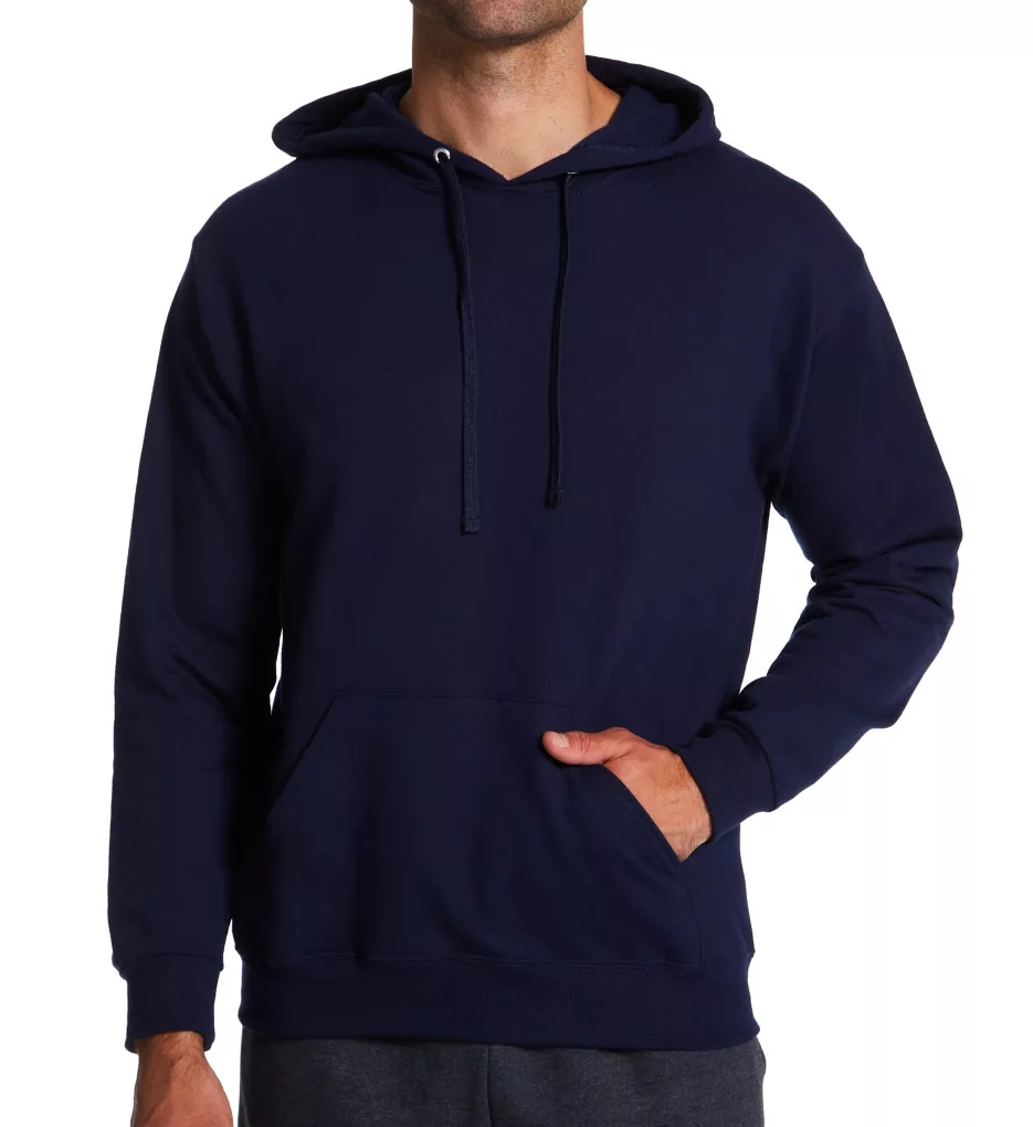 FRUIT OF THE LOOM Eversoft Fleece Pullover Hoodie Sweatshirt - Image 2