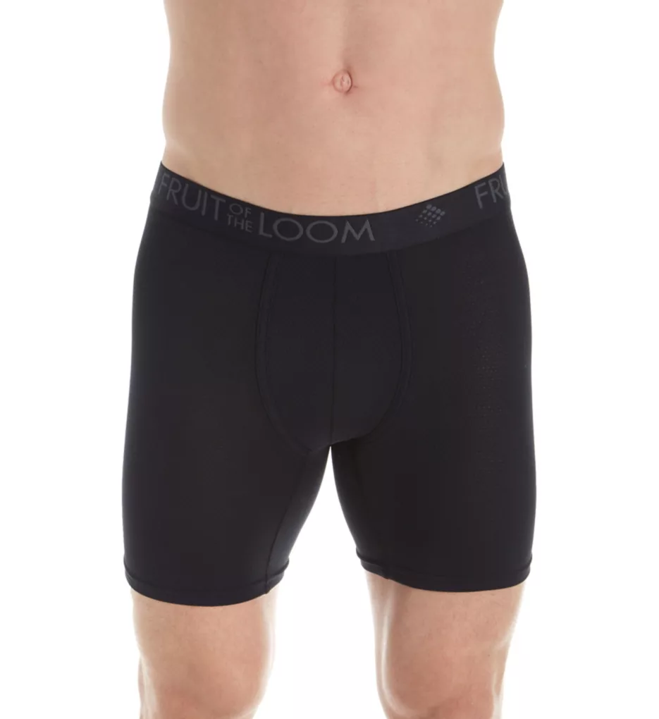 FRUIT OF THE LOOM Breathable Lightweight Boxer Briefs - 3 Pack - Image 2