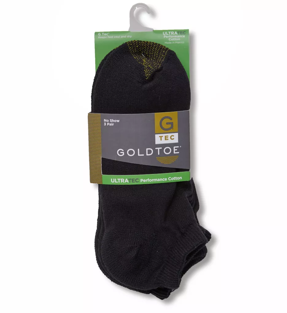 Ultra Tec No Show Socks - 3 Pack - Image 2