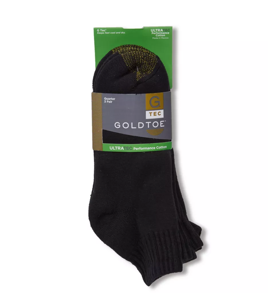 Ultra Tec Quarter Socks - 3 Pack - Image 2
