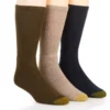 Moisture Control Uptown Crew Socks - 3 Pack