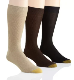Metropolitan Cotton Crew Dress Socks - 3 Pack