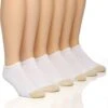 Cotton No Show Socks - 6 Pack