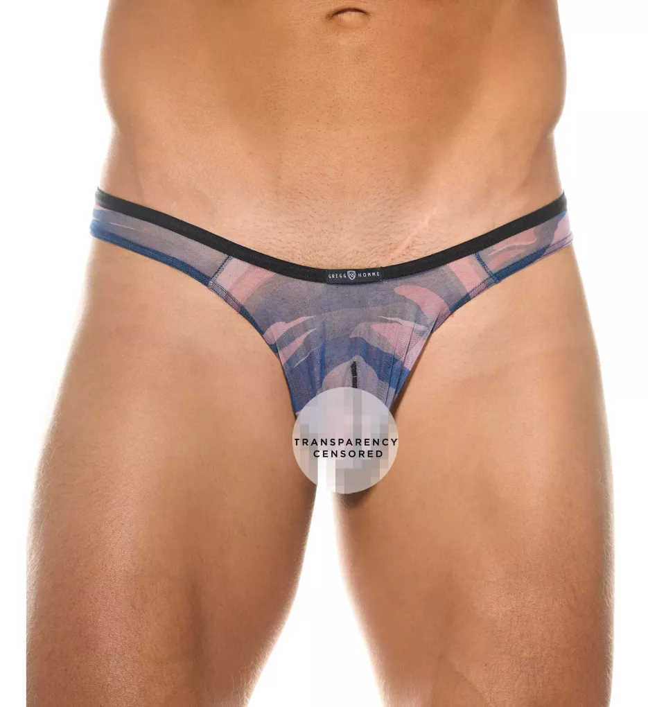 Outline Sheer Thong - Image 2