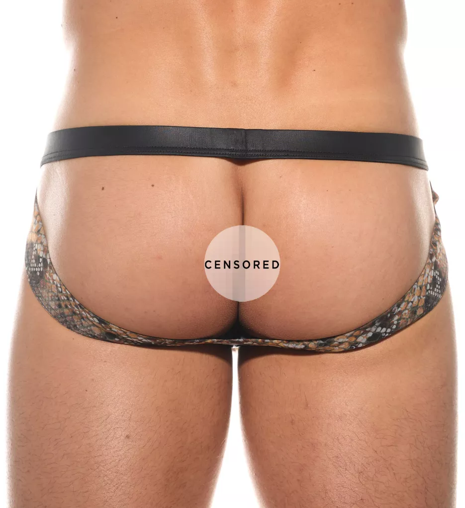 Sheer Animal Print Enhancing Jockstrap - Image 3