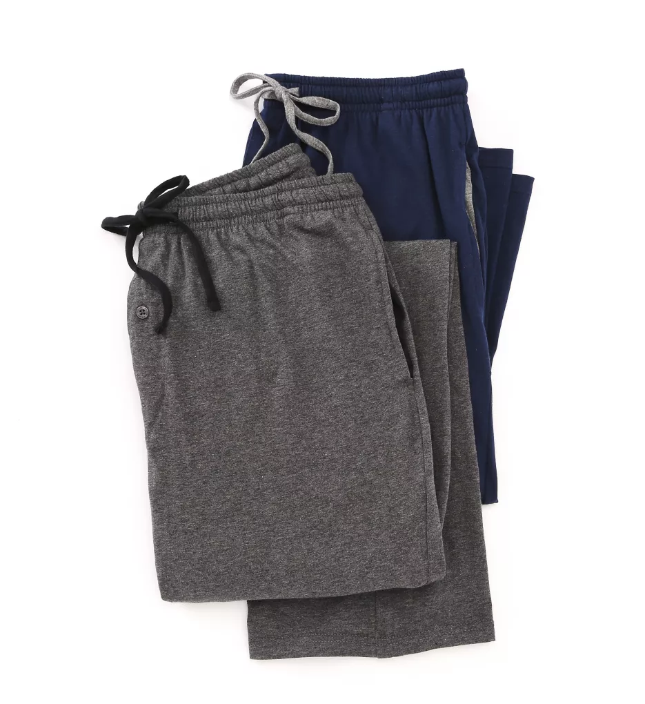 Hanes Big Man Classic Cotton Blend Lounge Pant - 2 Pack - Image 4