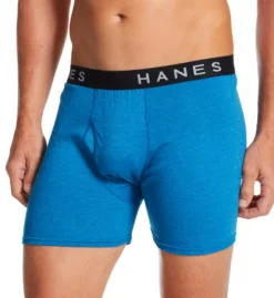 Hanes Ultimate Comfortblend Boxer Briefs - 4 Pack