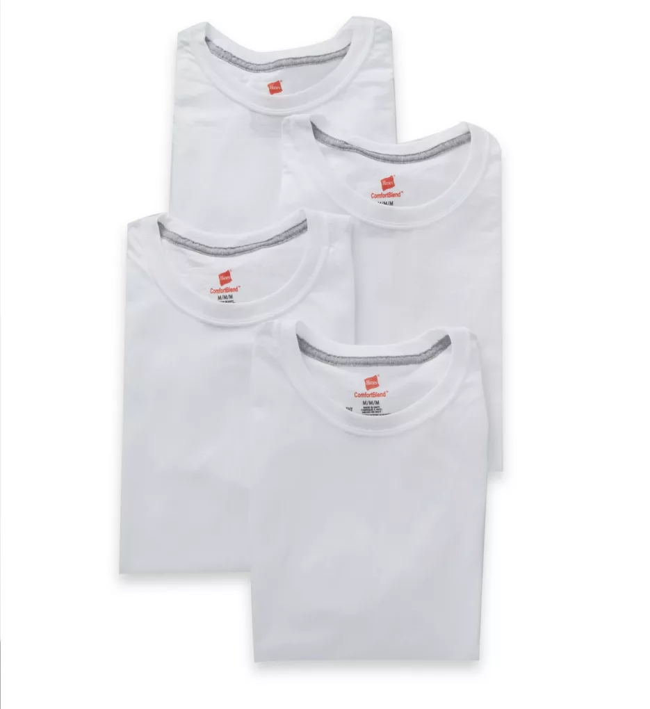 Hanes Ultimate Comfortblend T-Shirts - 4Pack - Image 5