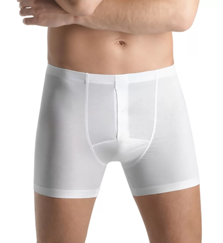 HANRO Cotton Sensation Boxer With Button Fly - Image 2
