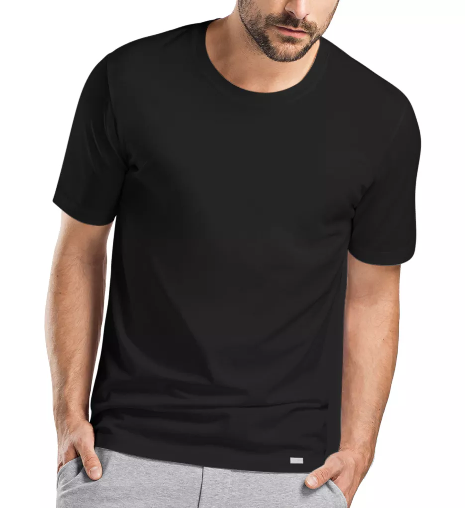 HANRO Living Short Sleeve Crew Neck T-Shirt - Image 2