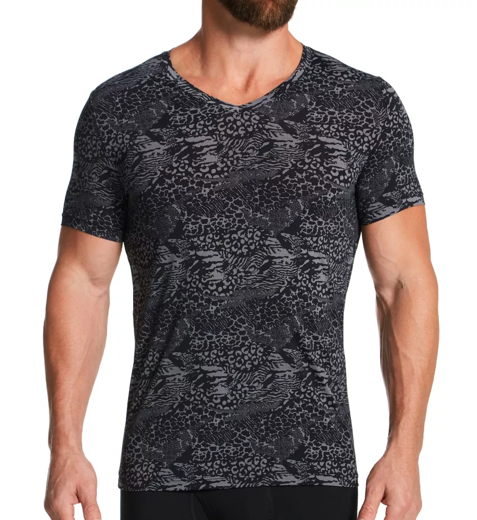 Hom Nairobi Printed V-Neck T-Shirt - Image 2